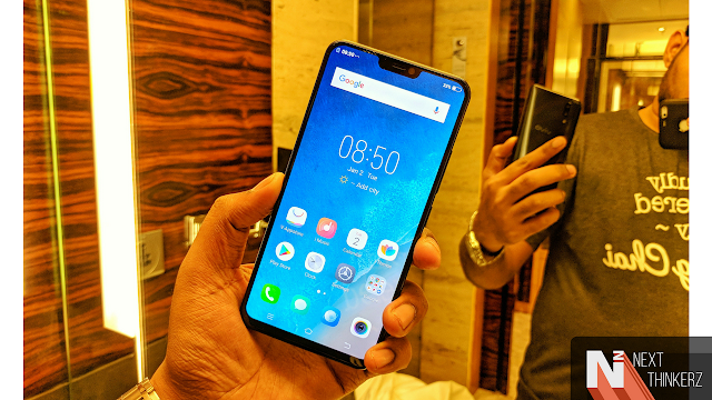 Vivo X21 - First Phone with In-Display Fingerprint Scanner Phone launched in India. 