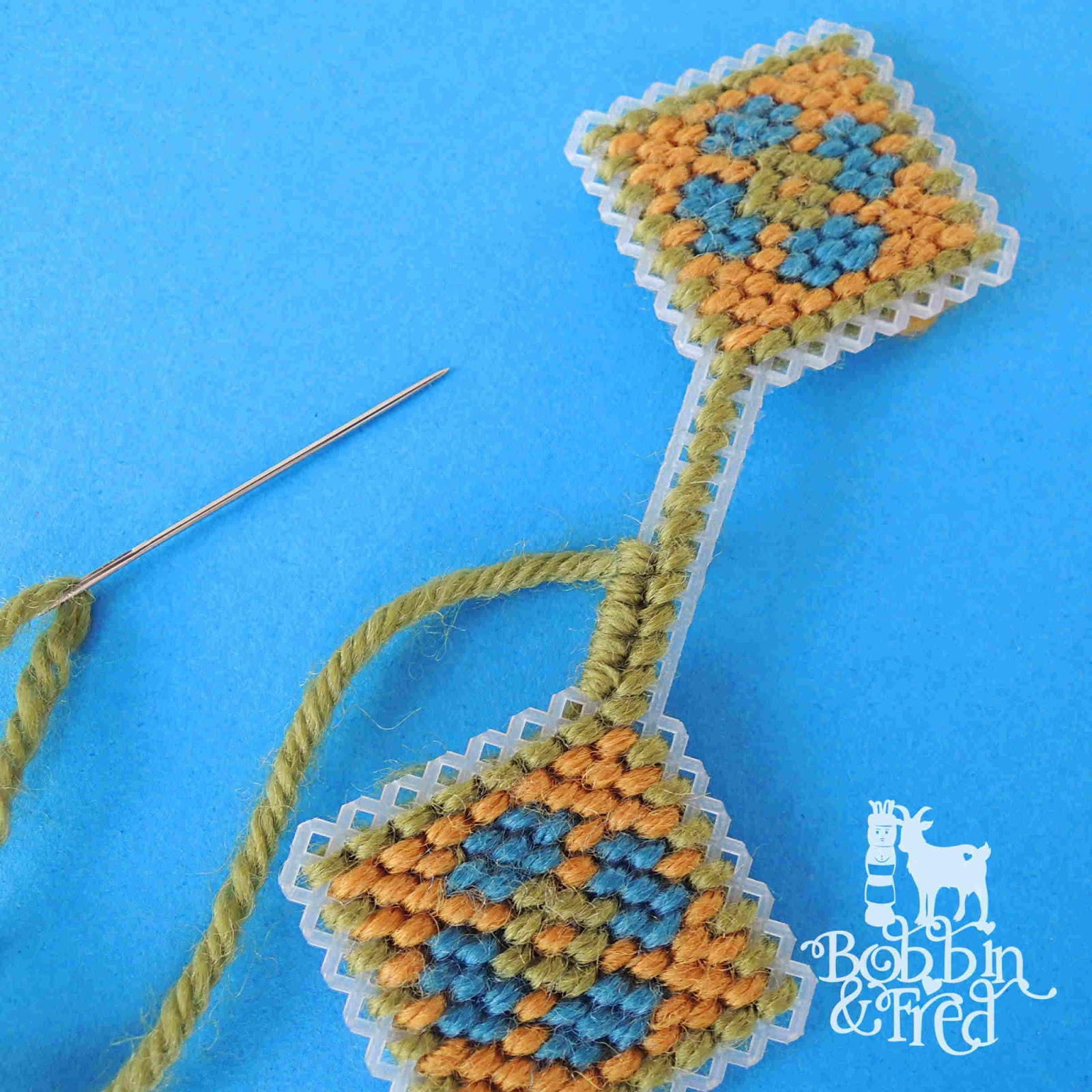 Thimble Review and DIY Needlepoint Earrings