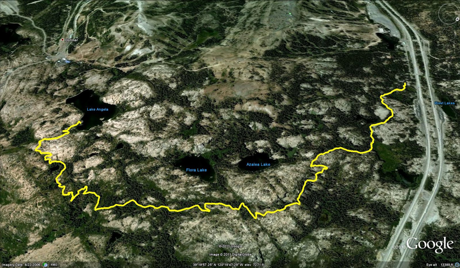 Trails Trekker Lake Angela by way of the Pacific Crest Trail