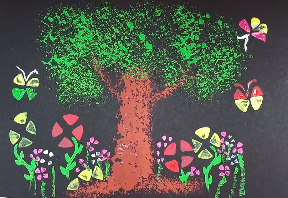 Doodle art activity by frnjolly