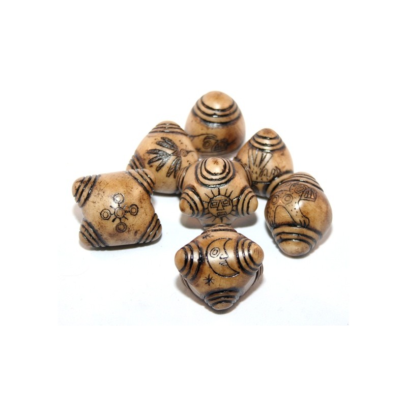 Chumpi Khuyas Alabaster  energy Set 7 Stones