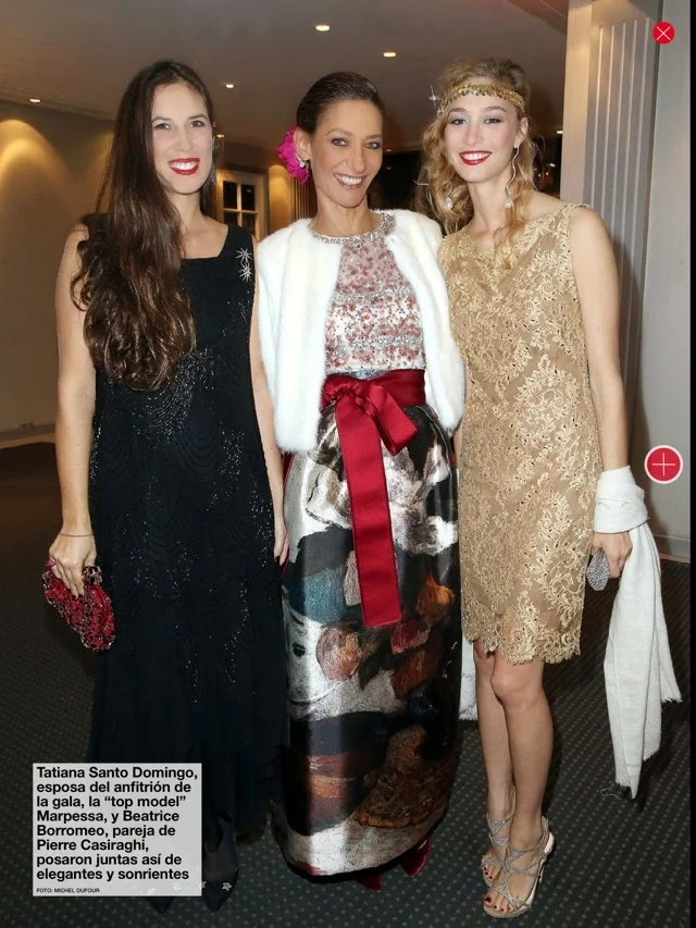 Andrea Casiraghi attended the annual party of the Foundation Motrice