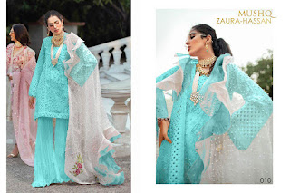 Zaura Hassan Mushq Pakistani Suits catalog