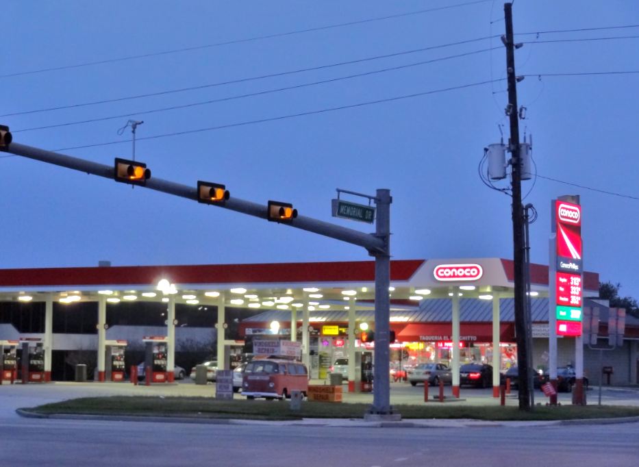 HTownWest Photo Blog What's at Highway 6 and Memorial Drive? Two gas