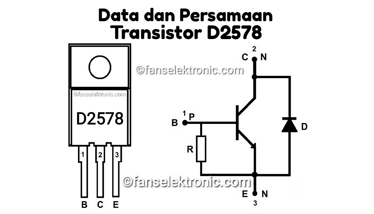 Persamaan Transistor D2578