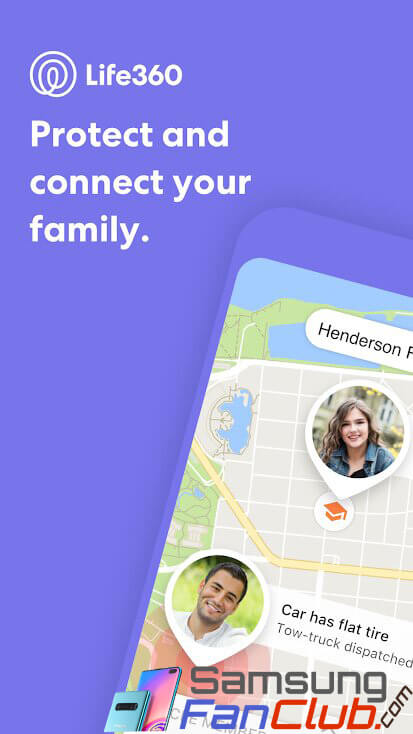Life360 Family Locator GPS Tracker App for Samsung Galaxy S10 & Note 10 Plus