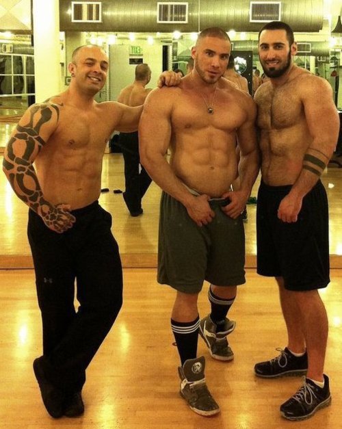Muscle Jocks Gym Buddies