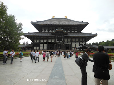 The worlds largest wooden structure - Todaiji Temple in Nara