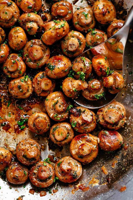 Garlic Mushrooms Recipes Today