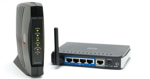 Modem-and-router