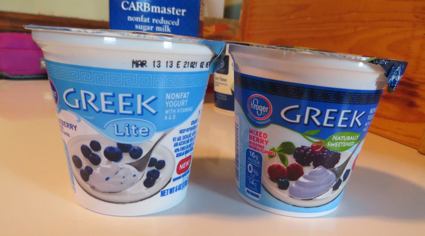 SW Virginia Saving Money Kroger Good For You CARBmaster & Greek