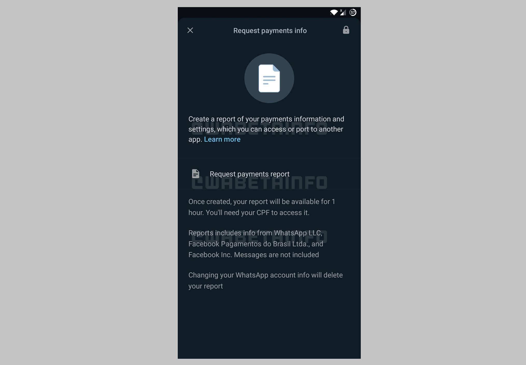 WhatsApp is loading its payment system with a new “Request Payment