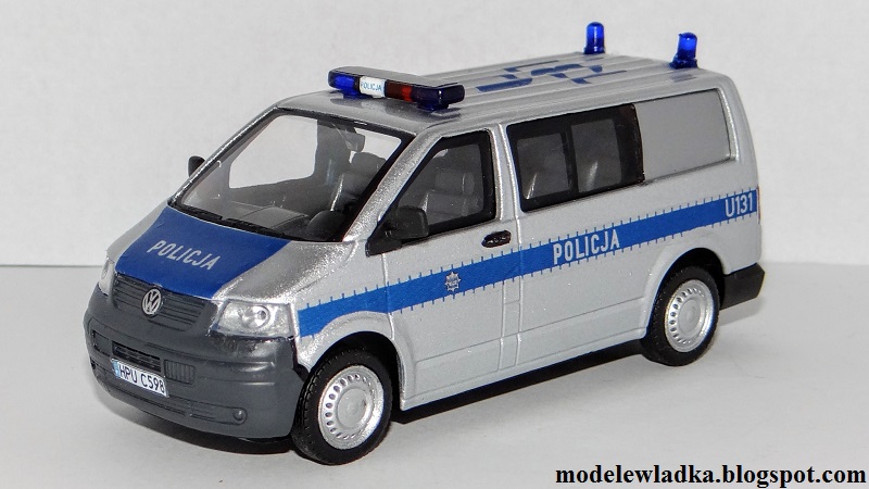 Volkswagen Transporter T5 Polska Policja Modele Władka