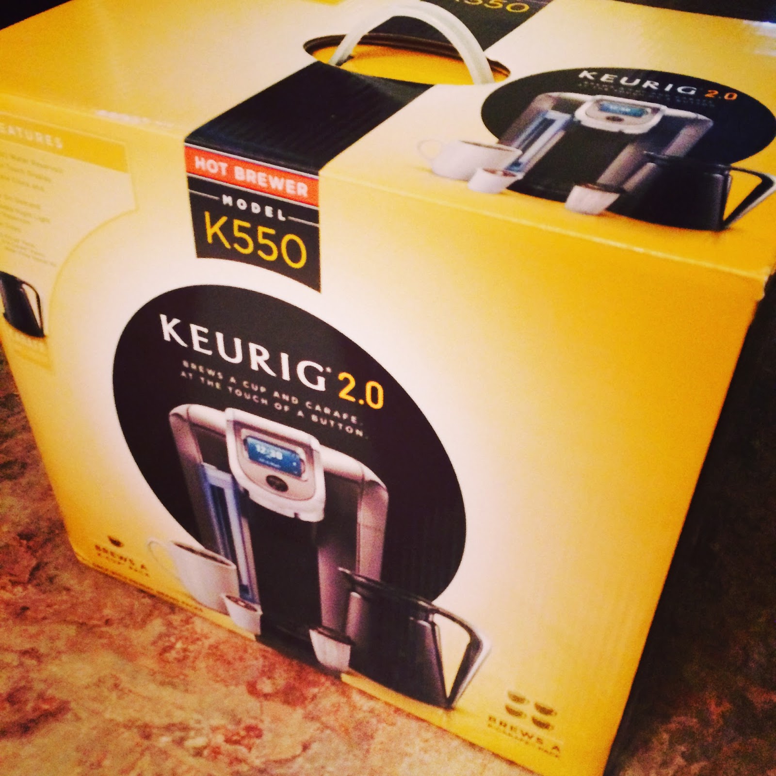 new keurig in the box