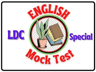 English Grammar Mock Test For LDC