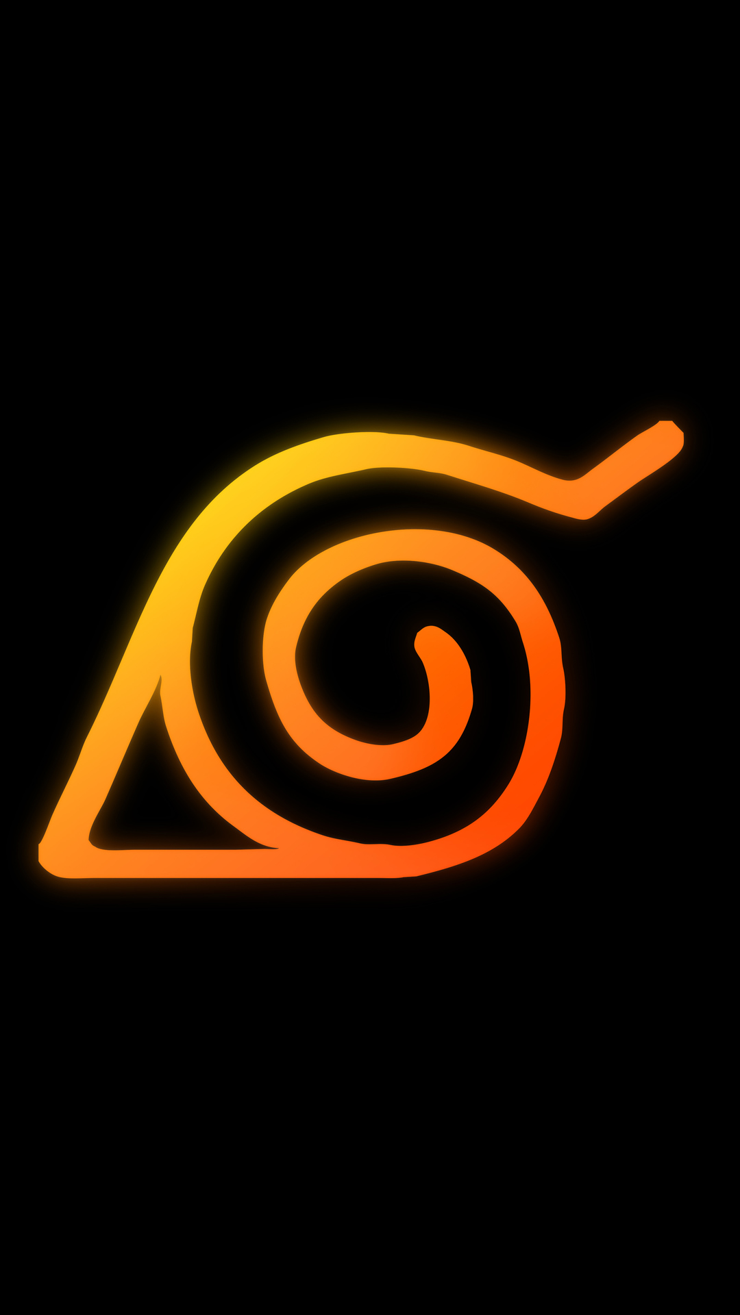 Wallpaper 4k Naruto Logo Anime - XFXWallpapers