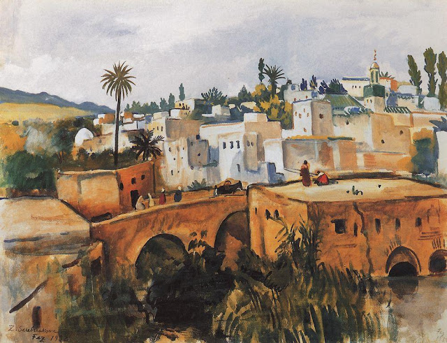 Серебрякова Зинаида Евгеньевна - Фес. Марокко. 1932