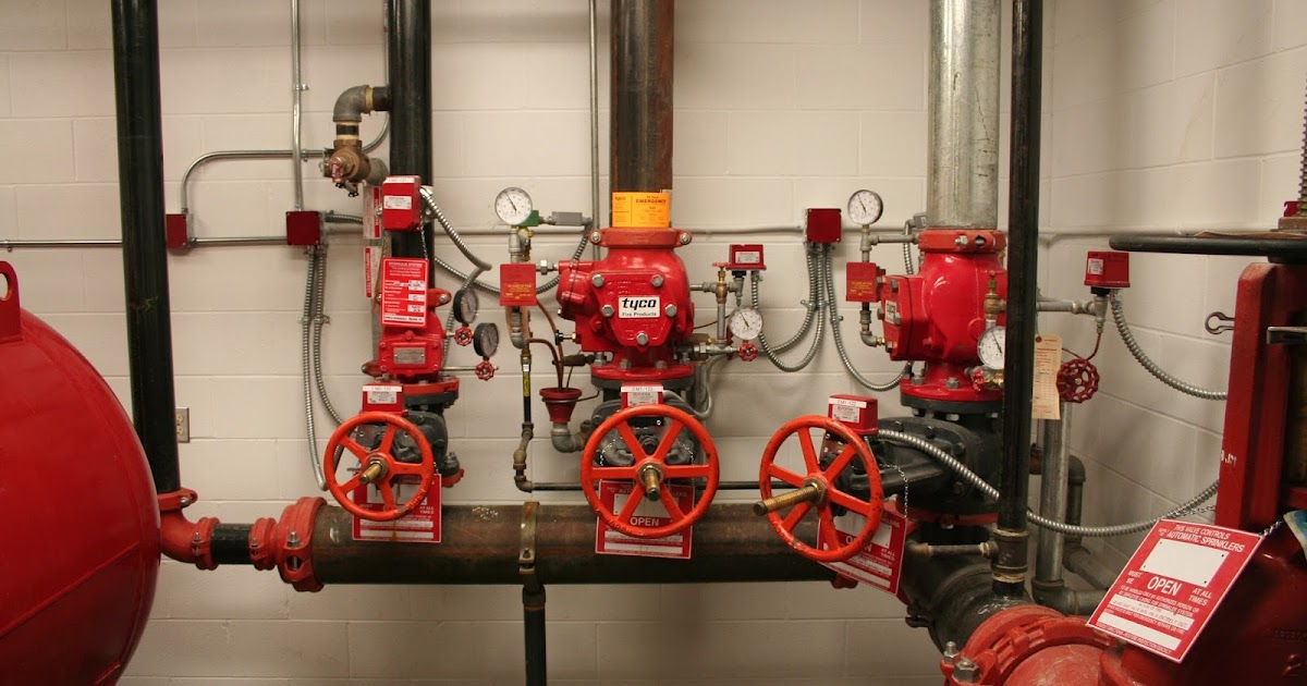 Fire Protection Deficiencies How a typical small riser room (with foam