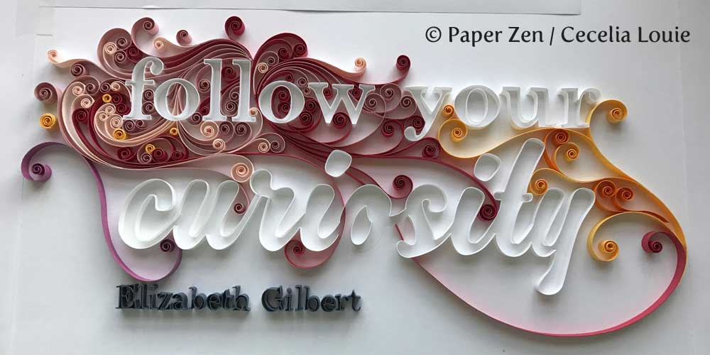 to Paper Zen Cecelia Louie Quilling Letters 102 Part 3