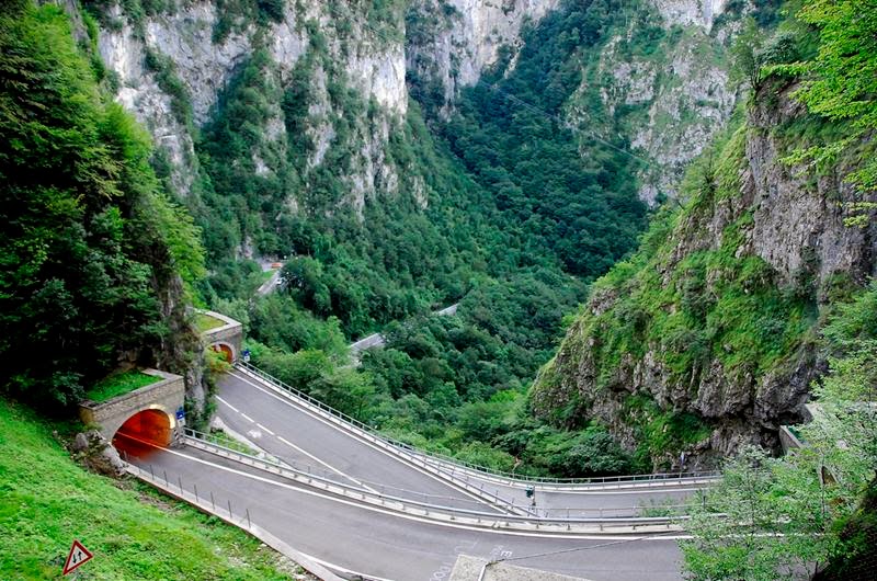 San Boldo Pass, Italy