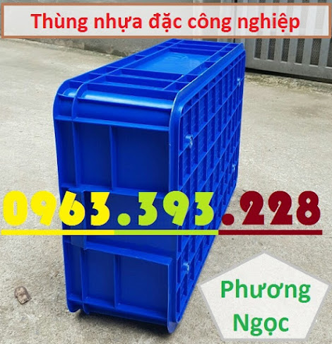 Thùng nhựa đặc HS003, sóng nhựa bít HS003, khay nhựa công nghiệp, T%25C4%2590193