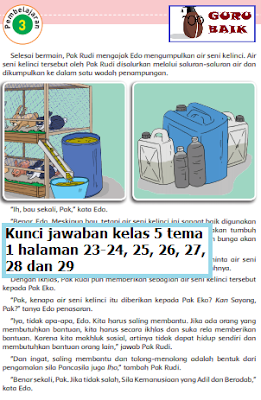 Kunci Jawaban Soal Tematik Kelas 5 Halaman 24-25, 26, 27, 28 Dan 29 Kunci Jawaban Soal Tematik Kelas 5 Halaman 24-25, 26, 27, 28 Dan 29