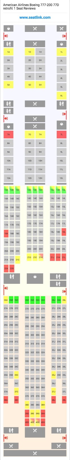 Best Of Boeing 777-200 Seat Map