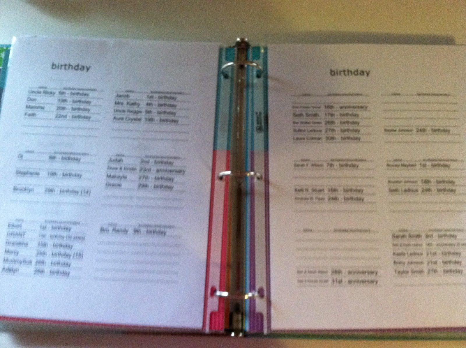 Where Joy Is : Household Management Notebook -- updated!