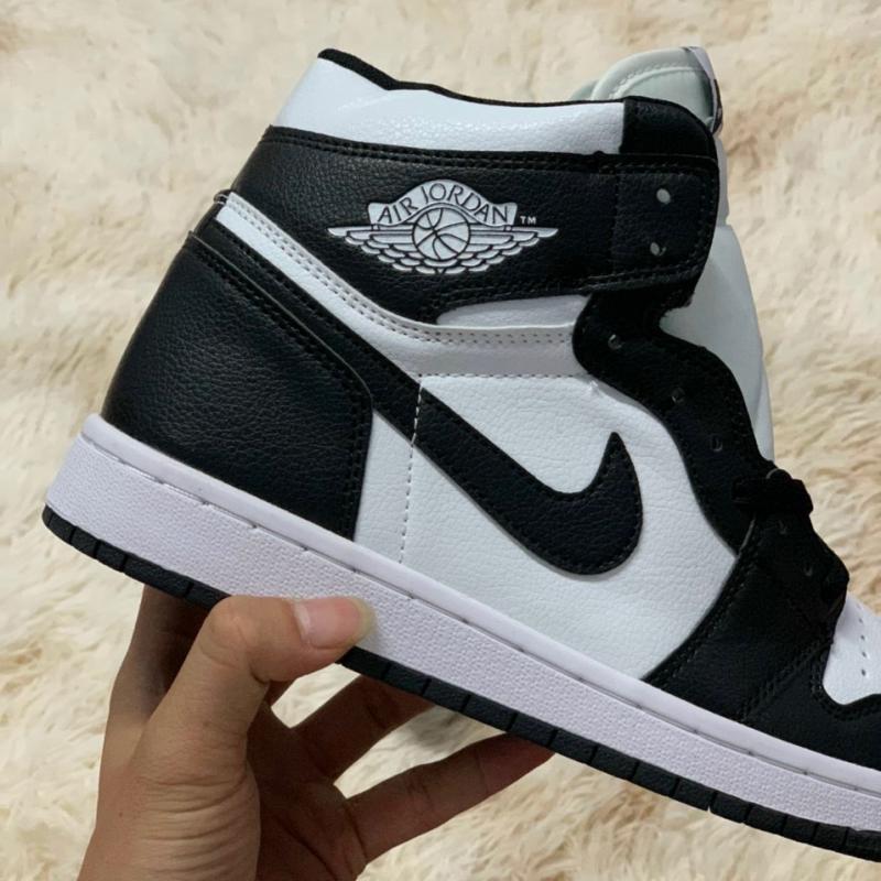 Giày thể thao sneaker nam nữ Jordan 1 cao cổ Panda hàng cao cấp full box bill, My Pham Nganh Toc