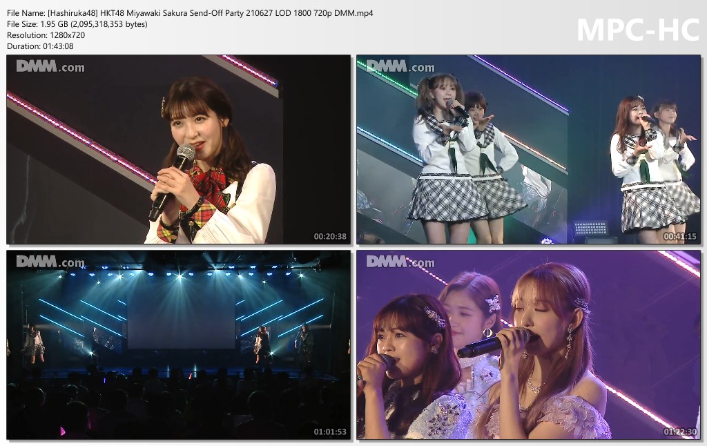 HKT48 Miyawaki Sakura Send-Off Party 210627 LOD 1800 DMM - Hashiruka48
