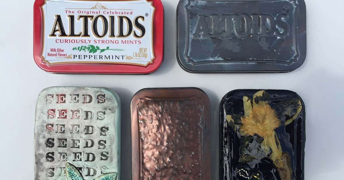 Three Ways to Un-Altoids a Tin: Hammering, Decoupage, and