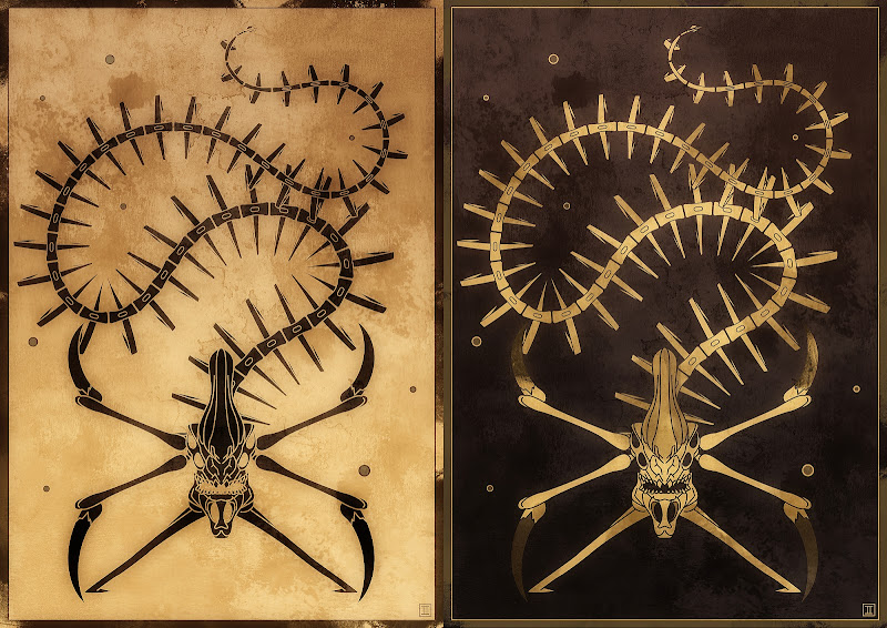 Subnautica - Reaper Leviathan Skeletons