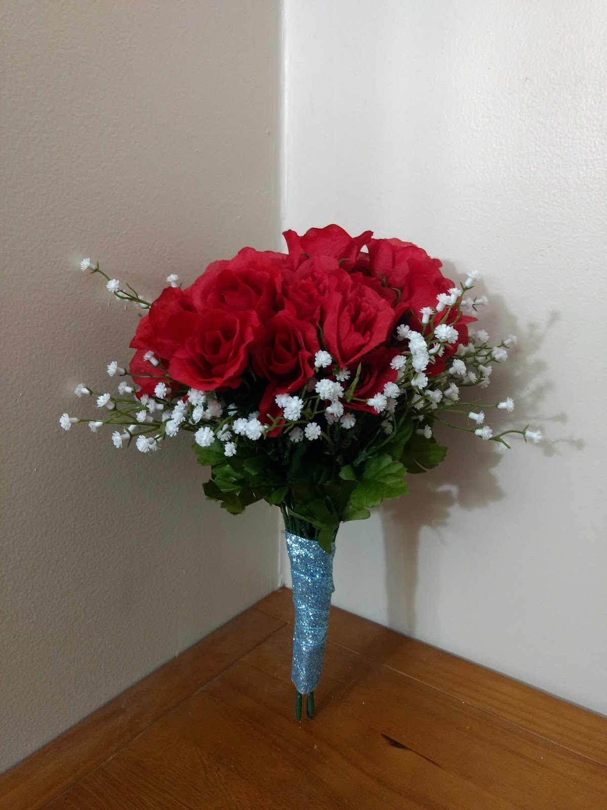 Amber's Craft a Week Blog DIY Faux Flower Bouquet