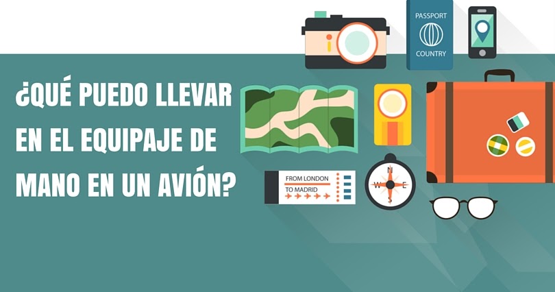 Qué puedo llevar en avión de equipaje de mano? Mujeres