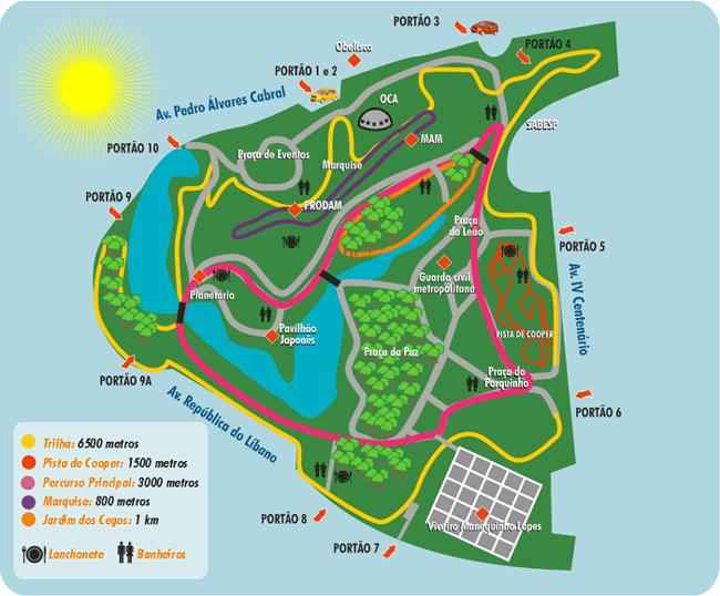 Parque Ibirapuera em São Paulo Áreas Verdes das Cidades Guia de Parques Parque Ibirapuera em São Paulo Áreas Verdes das Cidades Guia de Parques