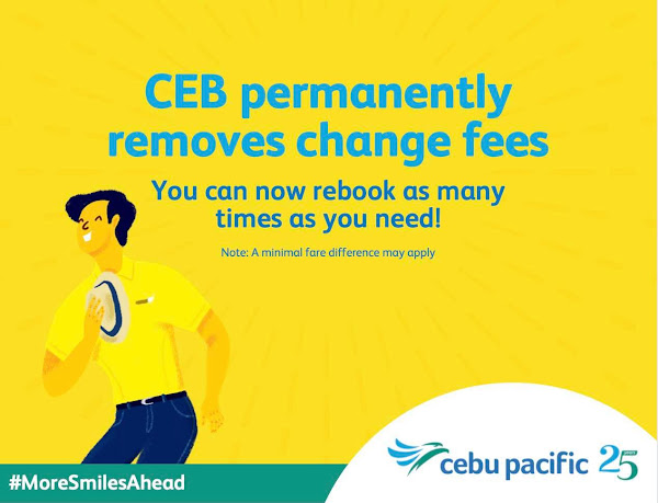 Cebu Pacific permanently removes change fees