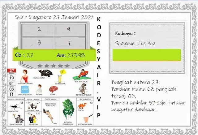PREDIKSI SGP YOHII