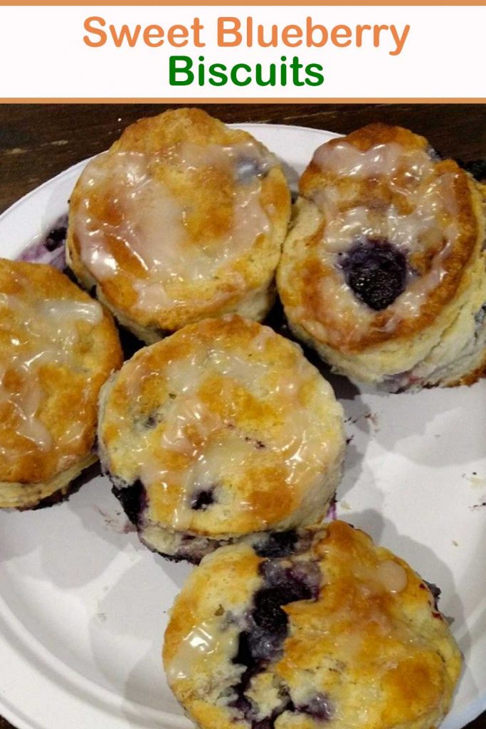 SWEET BLUEBERRY BISCUITS PIONEER WIFE