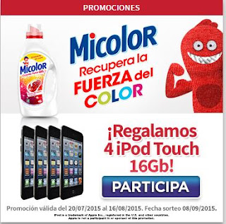 Sorteo Micolor iPod Touch
