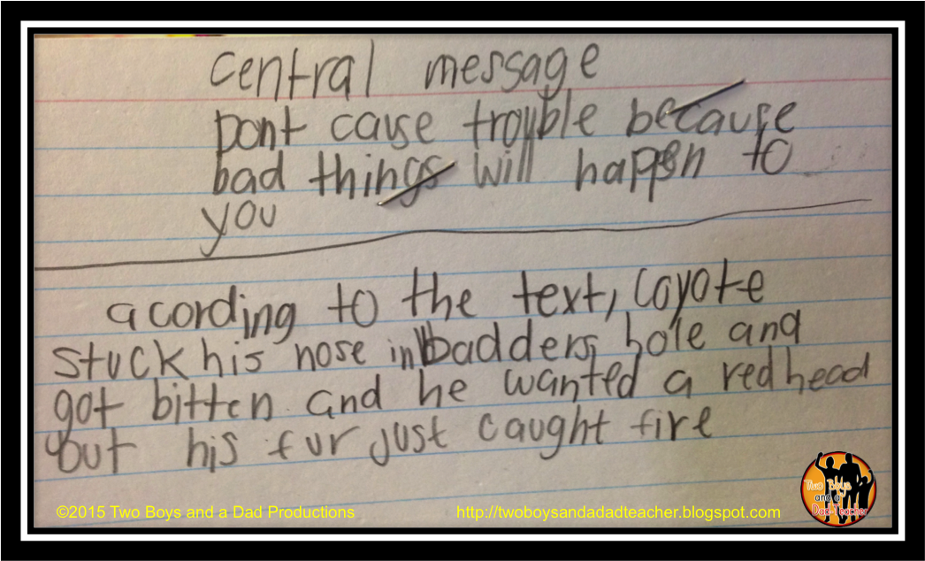 A Creative Way to Show Central Message - Two Boys and a Dad