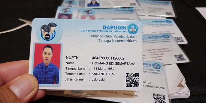 Cetak Kartu Nuptk Dapodik