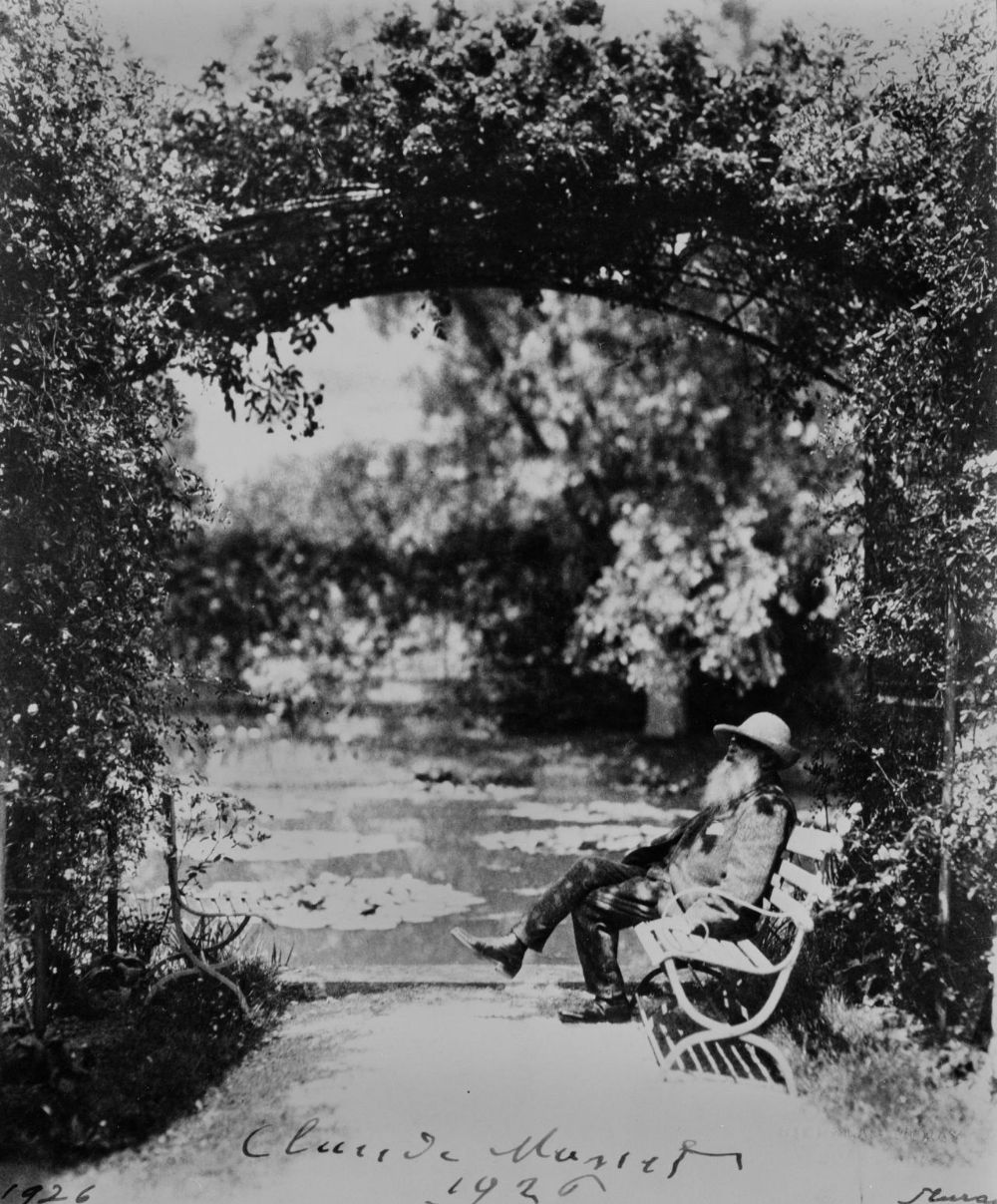 Claude Monet dans son atelier