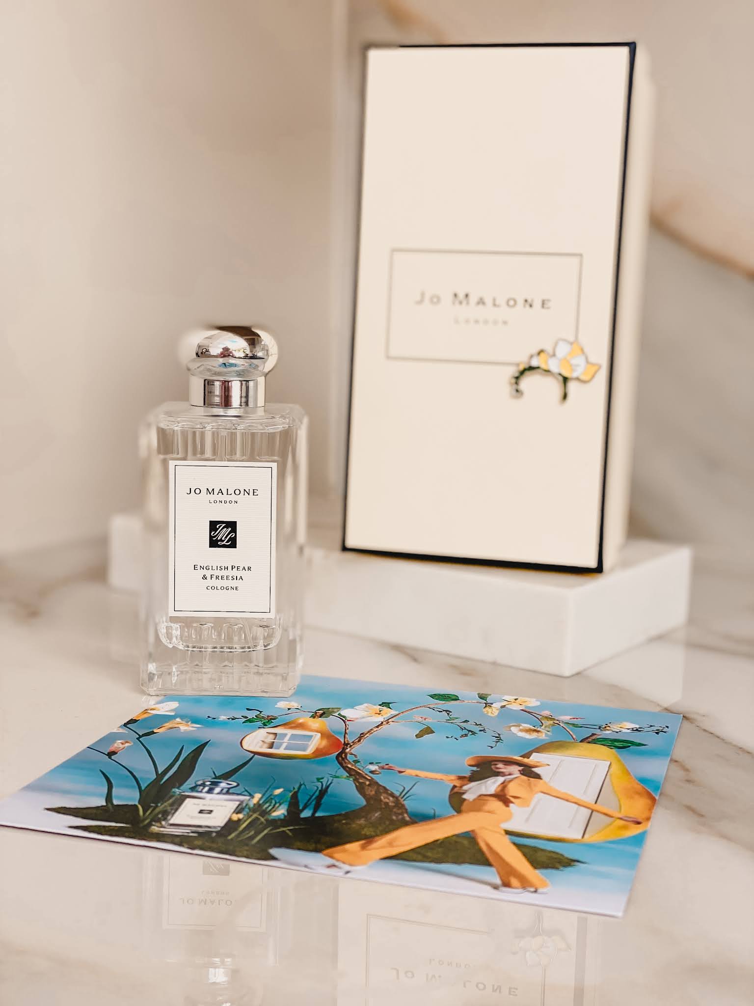 Emtalks Jo Malone English Pear & Freesia Cologne Fluted Bottle