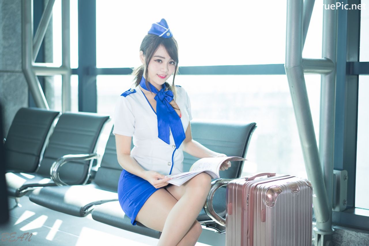 Image-Taiwan-Social-Celebrity-Sun-Hui-Tong-孫卉彤-Stewardess-High-speed-Railway-TruePic.net- Picture-42