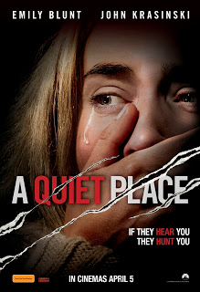sinema sessiz bir yer a quiet place tamamen sese duyarli olarak hareket eden istilaci yaratiklar konusu ozeti afisler sanat felsefe ve sevgi uzerine internet yayinciligi