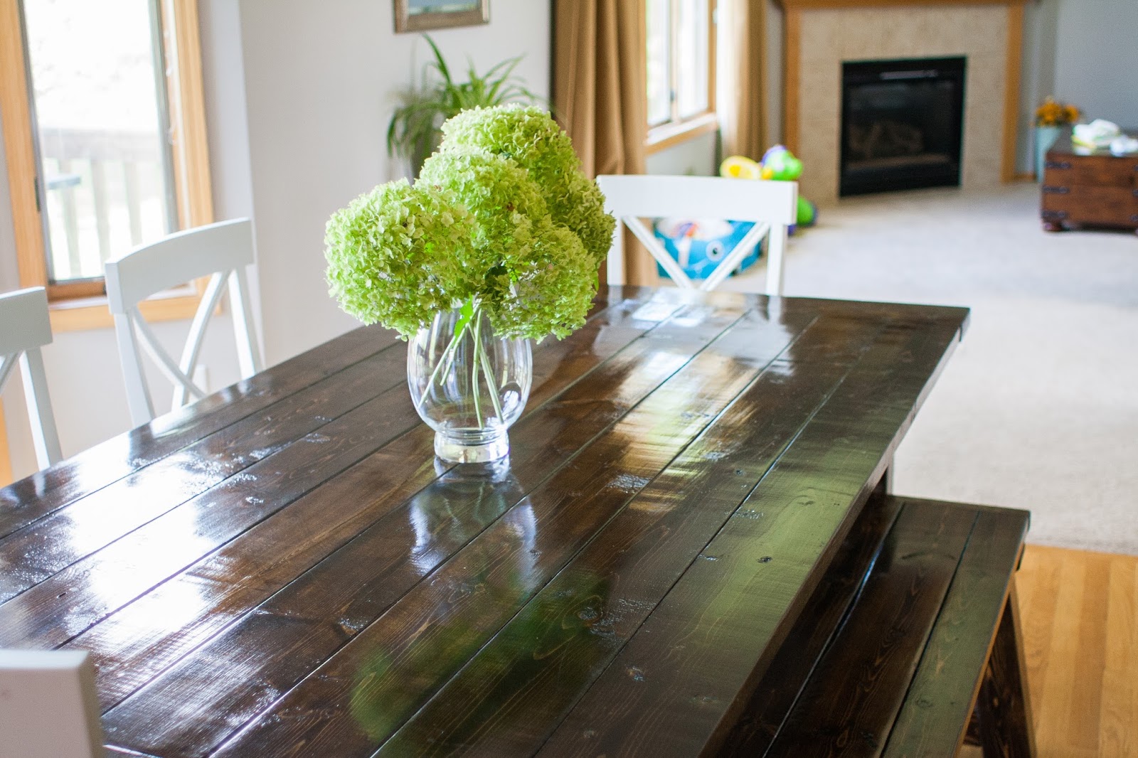 Little Blessings: DIY Farmhouse Table