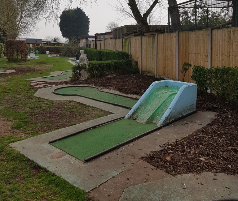 The Ham and Egger Files Crazy Golf at Fletchers Family Garden Centre