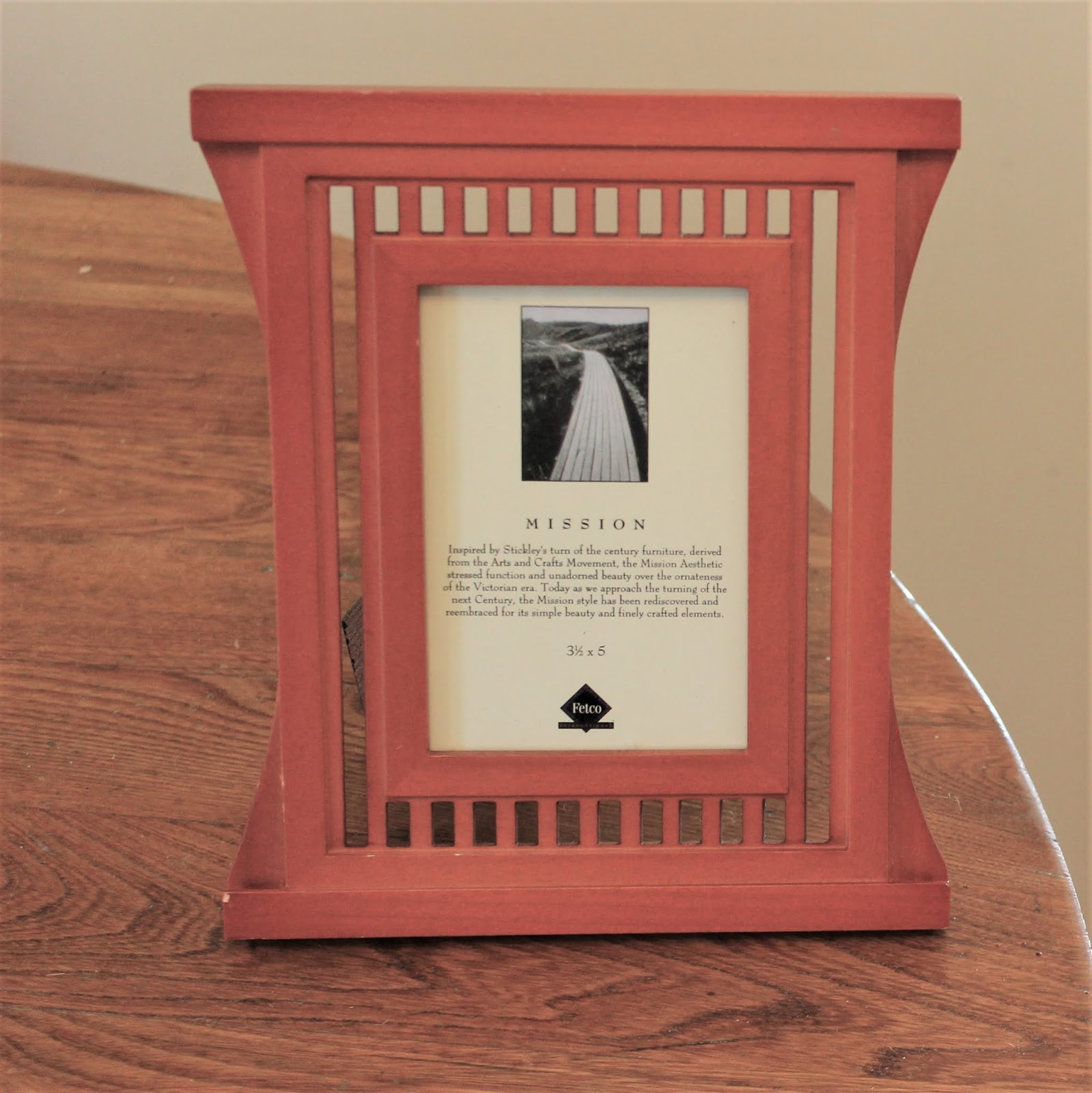 Thrift Shop Picture Frame Gets A Farmhouse Makeover Organized Clutter