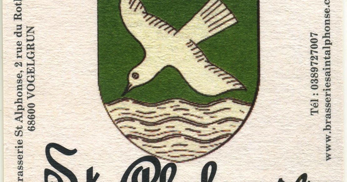 Sous bocks bretons Brasserie St Alphonse, Vogelgrun