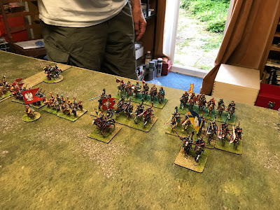Polish massed heavy cavalry